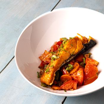 Poisson séché et fumé